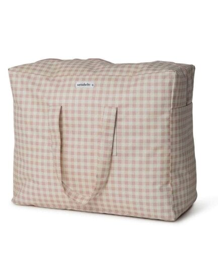 bolsa maternidad mybigbag vichy rosa