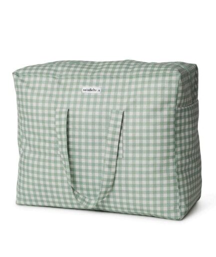 bolsa maternidad mybigbag vichy verde