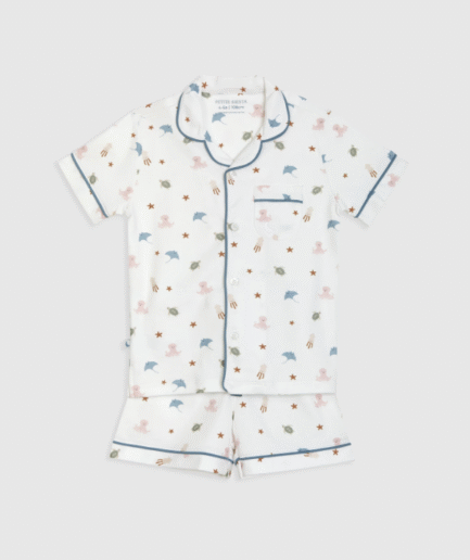 Pijama kids camisero ocean corto