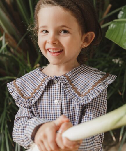Camisa niña zigzag chocolatt