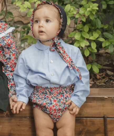 Culotte flores rojas
