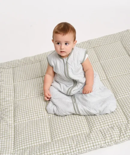 Saco de dormir bebé Vichy green TOG-1