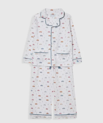 Pijama Kids Camisero Coches largo