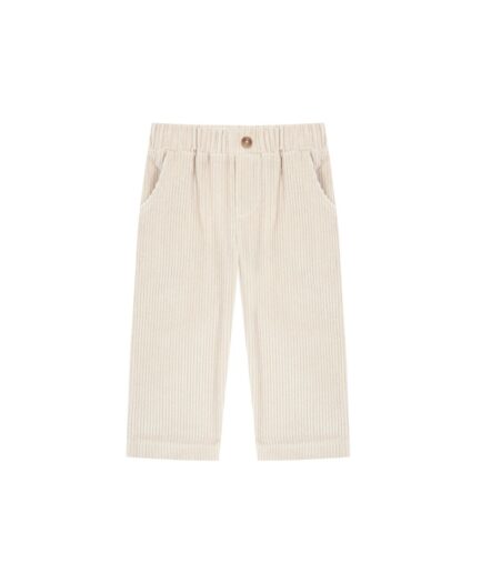 Pantalón chico crema