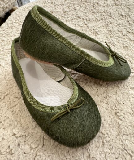 Bailarina pelo verde