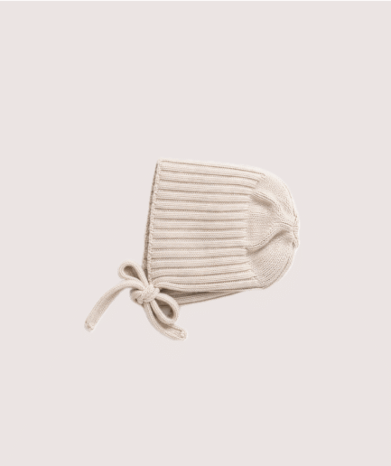 Capota canalé beige